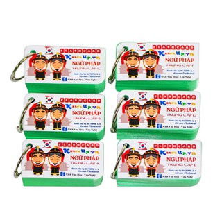 COMBO bộ KatchUp Flashcard Tiếng Hàn Sơ cấp – High Quality