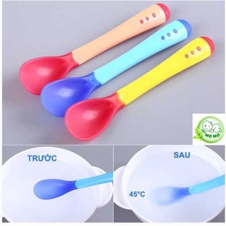 Set 2 thìa silicon báo nóng