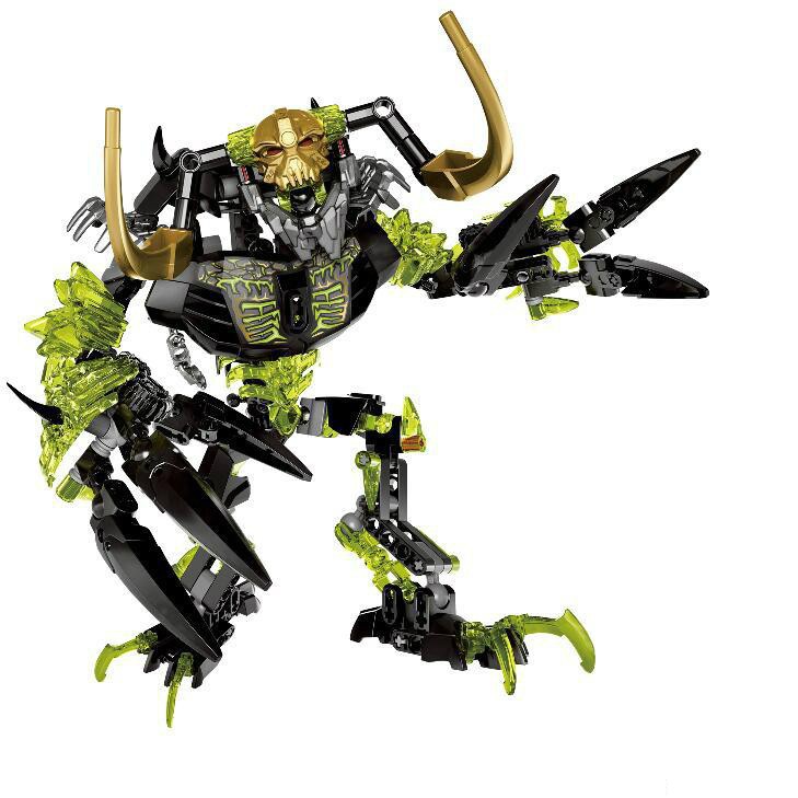 Bộ Xếp Hình Bionicle KSZ 614 Lắp Ráp Kẻ Phá Hủy Umarak 191 Chi Tiết