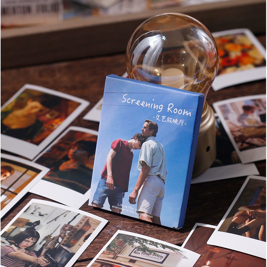 Hộp 30 sticker lomo phong cảnh thiên nhiên Romantic landscape | BDL003