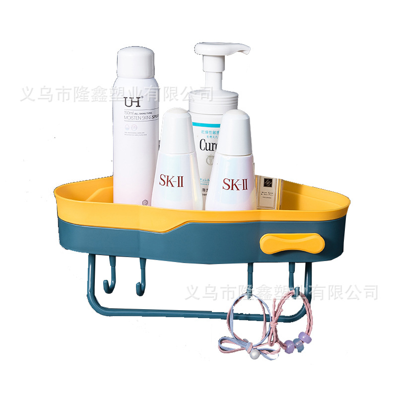 Kệ Đựng Đồ Dùng Hình Tam Giác Gắn Góc Tường Tiện Dụng Cho Nhà Bếp