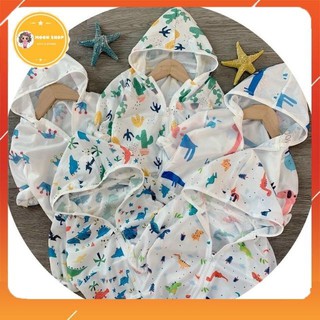 [Hàng mới về] Áo Chống Nắng Cho Bé Trai Bé Gái, Áo Khoác Gió Chất Xuất Hàn Họa Tiết Đáng Yêu Chống Tia UV