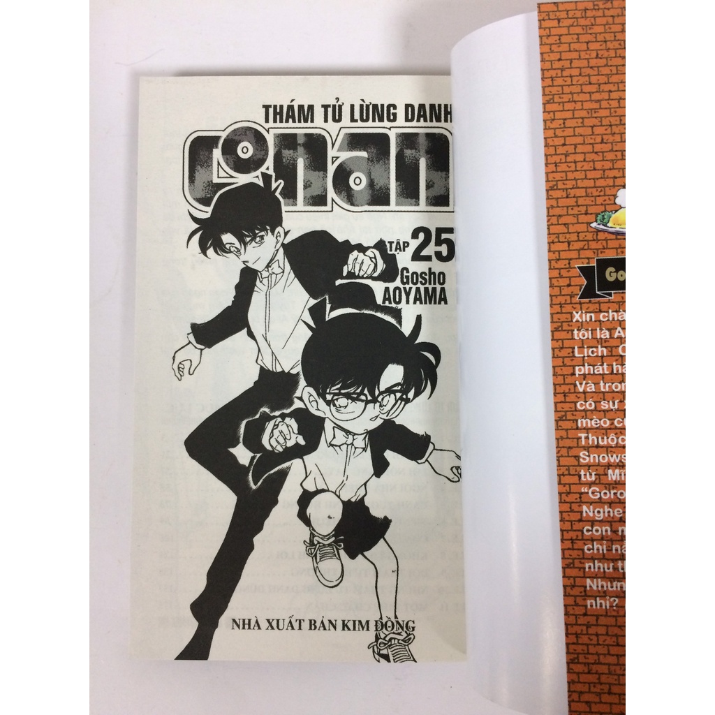 Sách - Thám tử lừng danh Conan - Tập 25