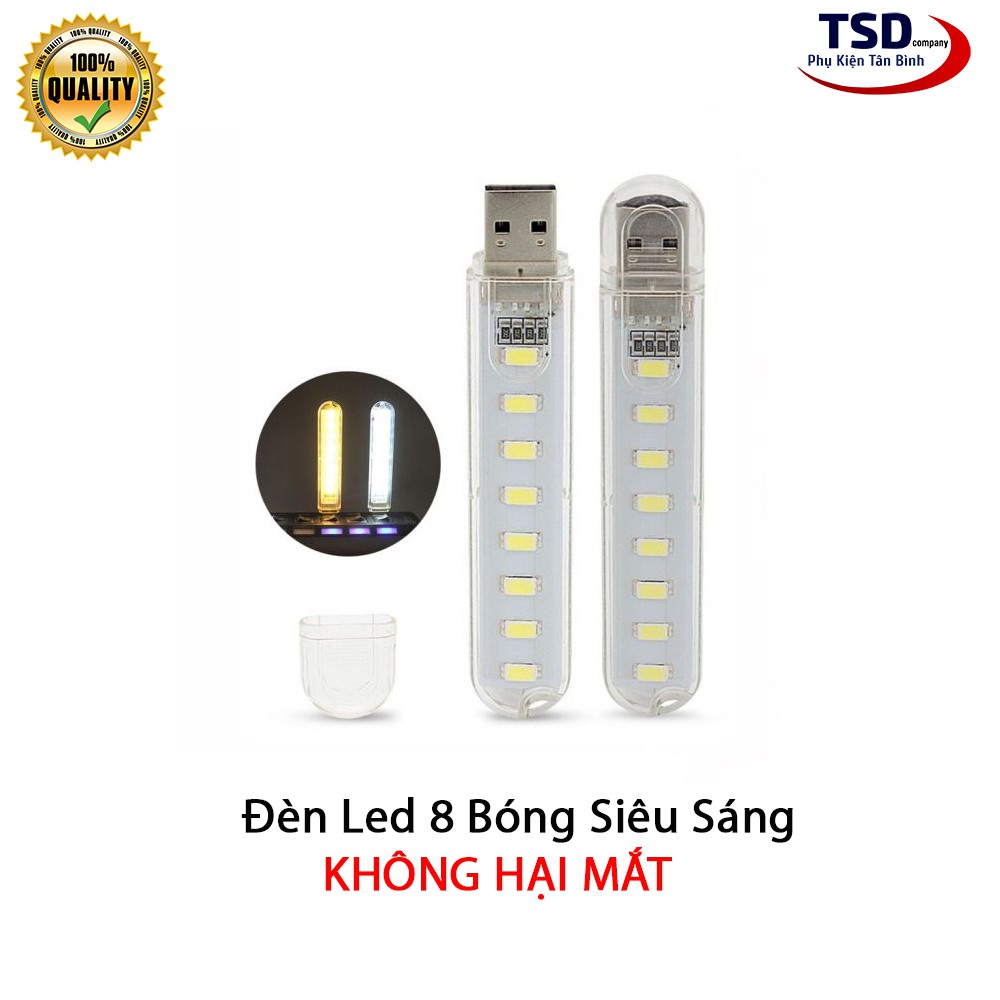 ĐÈN LED USB 8 LED - HÀNG CHUẨN | BigBuy360 - bigbuy360.vn