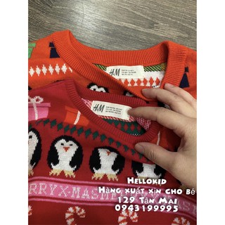 áo len hoạ tiết noel