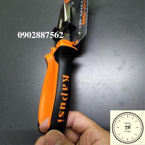 kìm bằng (kìm điện) kapusi 7inch hàng japan chính hãng