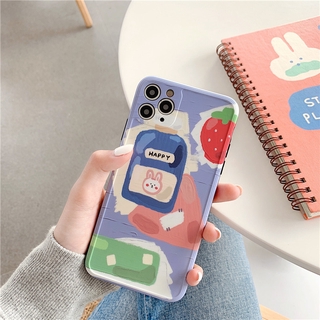 Ốp iphone🌈FREESHIP🌈 Ốp lưng imd new Thỏ happy (Full Dòng Máy iphone)