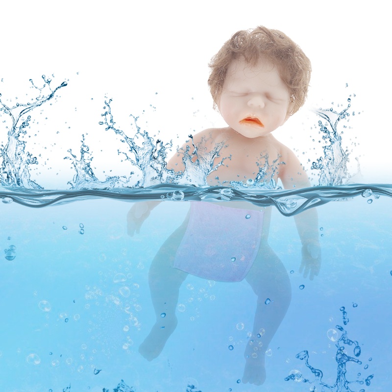 Búp Bê Em Bé Đang Ngủ Bằng Silicon Vinyl Mềm Mại Kích Thước 3 +