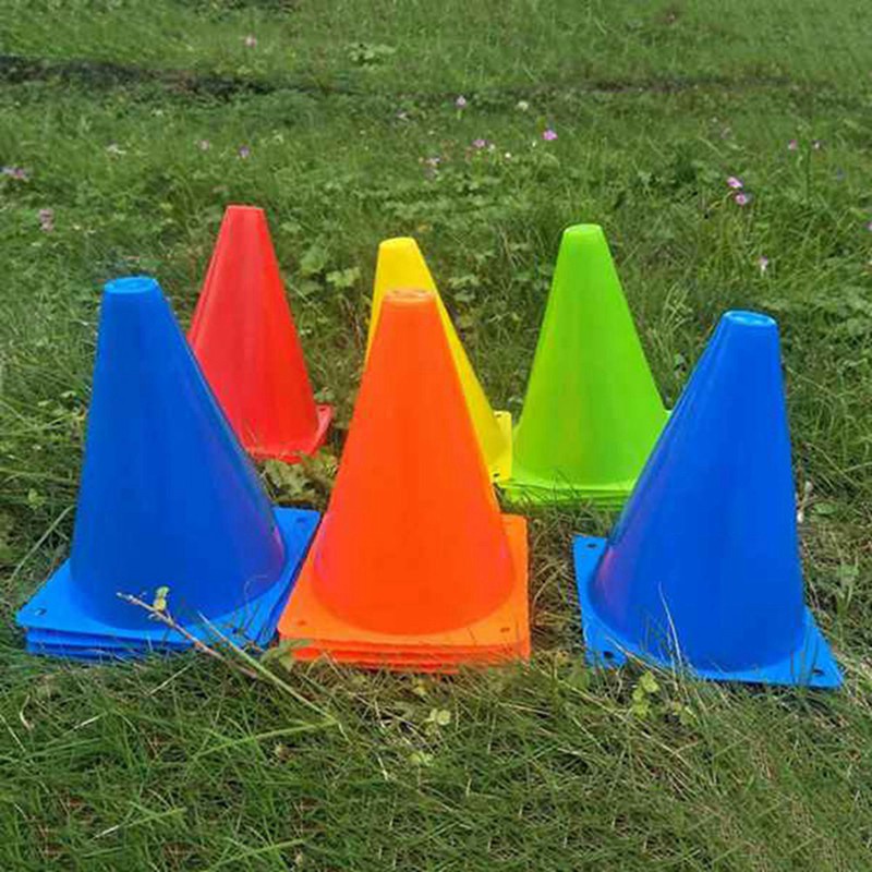 20 Pcs Football Conical Cone Agility Training Sport Cone for Track