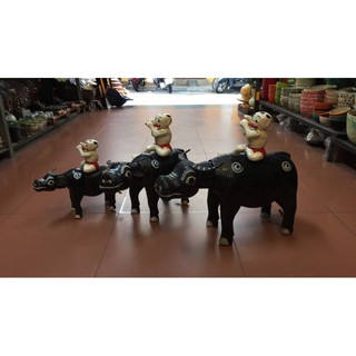Rối em bé chăn trâu thổi sáo gỗ