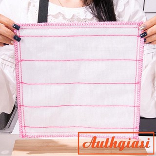 Khăn xô sợi Giẻ lau chùi đa năng lau bát đĩa, chống dầu mỡ hình vuông chống bám bụi lên sản phẩm tốt