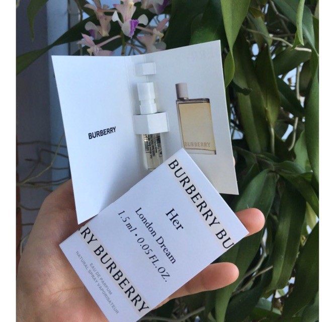 Vial mẫu thử nước hoa Burberry Her