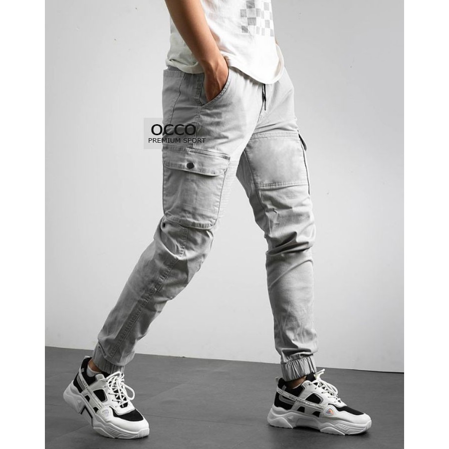 Quần nam joger kaki túi hộp cao cấp QSN55 | BigBuy360 - bigbuy360.vn