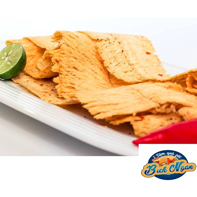 Hộp 200g Mực Cán Tẩm Vị Nha Trang | ĐỒ ĂN VẠT NGON| BICHNGAN FOOD