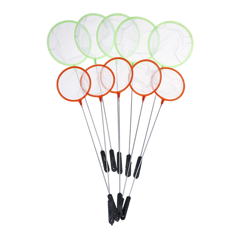 Set 5 Vợt Lưới Bắt Cá Tôm Mini Di Động 3 Kích Thước Nhỏ Gọn Tiện Dụng