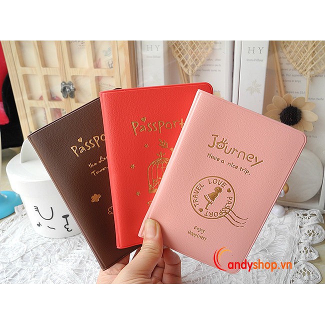 Bao da đựng passport PP22 bởi candyshop88