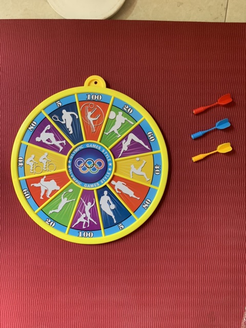 Đồ chơi phi tiêu 2 mặt nam châm 30cm