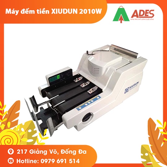 [Mã 154ELSALE2 giảm 7% đơn 300K] Máy đếm tiền XIUDUN 2010W 4 số đếm 1000 tờ/phút - BH chính hãng 2021