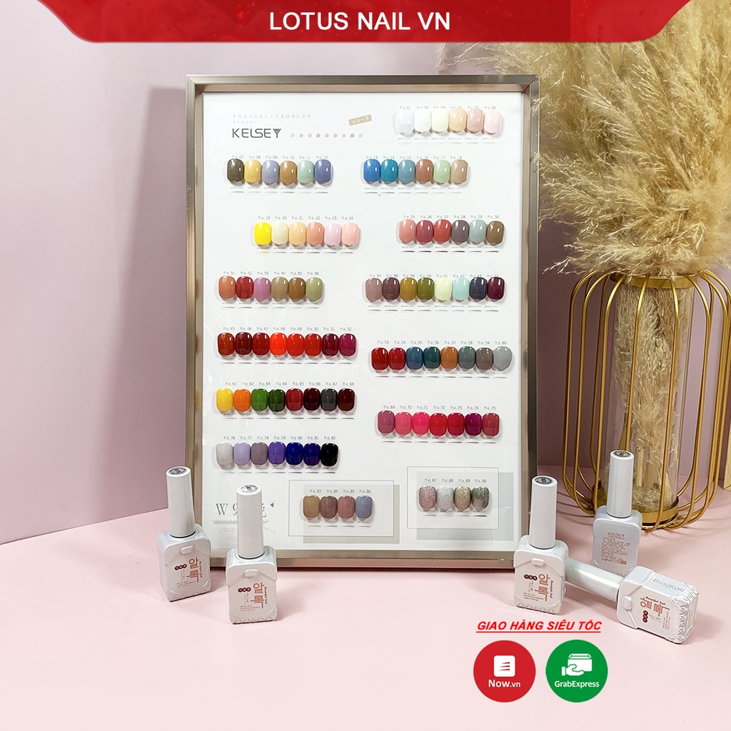 Set sơn Minayin 92 màu cao cấp tặng kèm bảng màu + base + top
