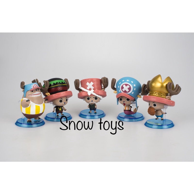 Mô hình One Piece - Tony chopper - Trọn bộ 9 mẫu nhân vật bán lẻ cực sắc nét đẹp dễ thương - Kích thước khoảng 7~10cm