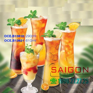 Bình nước thủy tinh TEMPO B13621 - 610ML