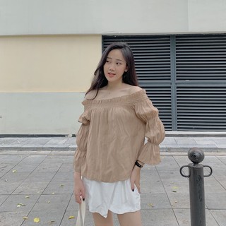 áo trễ vai tay bo chun TKA242 1994closet