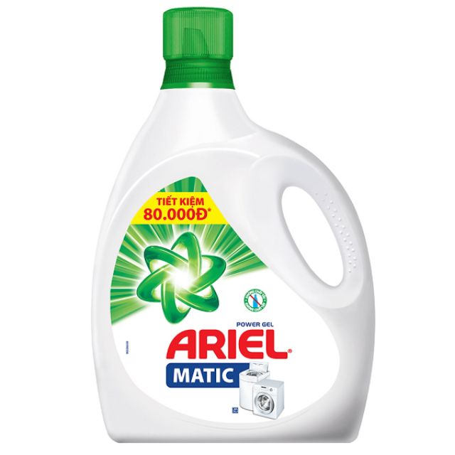 Nước giặt Ariel đậm đặc 3,8 kg.