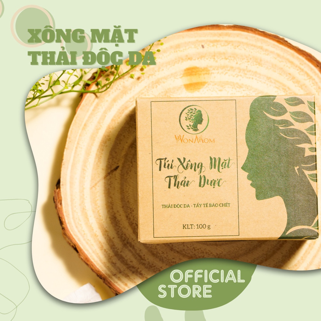 Túi xông mặt thảo dược 200gr - WonMom (Việt Nam)