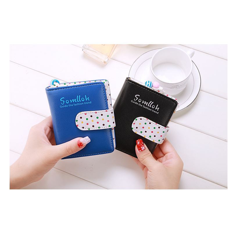 Ví nữ ngắn cầm tay thời trang Somlloh cực xinh | BigBuy360 - bigbuy360.vn