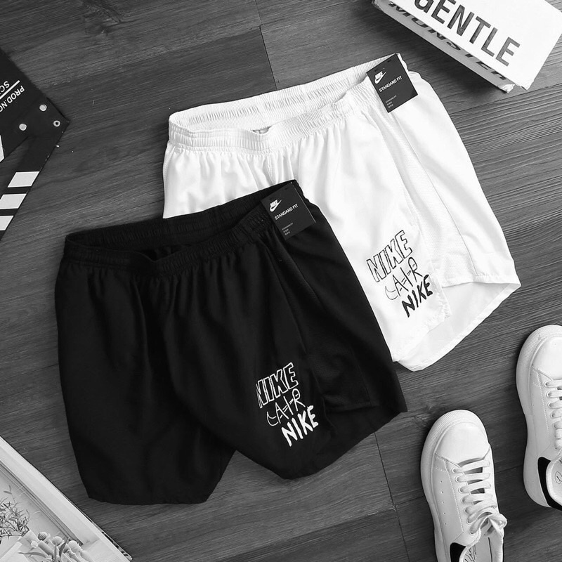 Quần đùi nam tập gym, quần thể thao vải thun co dãn trẻ trung mới nhất