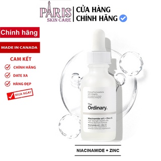 Serum The Ordinary Niacinamide 10% Và Zinc 1% Giúp Cân Bằng Bã Nhờn Làm Sáng Da Thu Nhỏ Lỗ Chân Lông 30ml