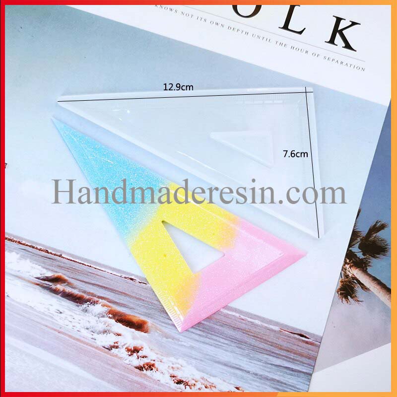 Khuôn silicon làm Thước Kẻ, Eke, Bookmark Resin