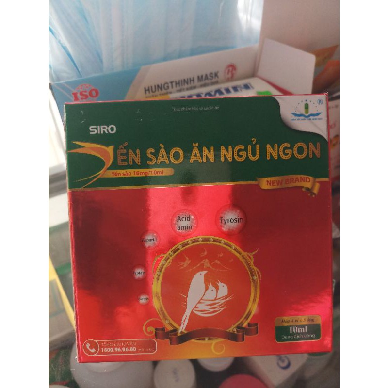 Yến sào ăn ngủ ngon H/20 ống