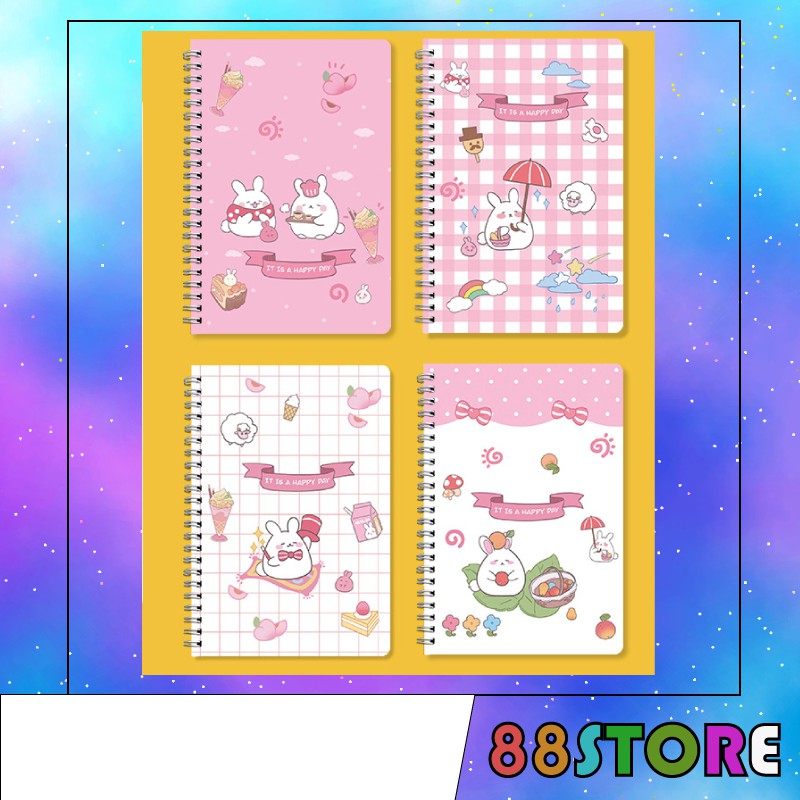 [Mã LIFEXANH03 giảm 10% đơn 500K] [BAO GIÁ SHOPEE] Sổ lò xo A5 được chọn mẫu AOBA-A5-SLX3