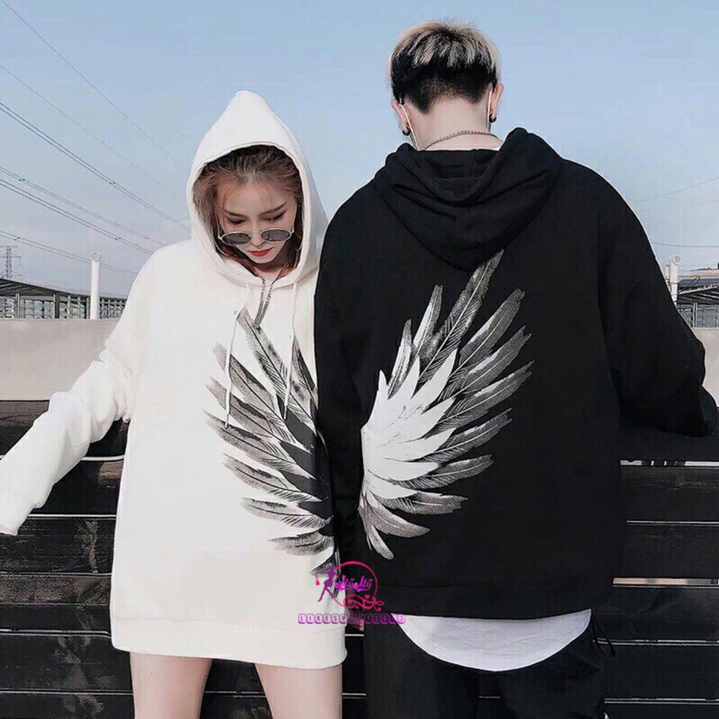 Áo khoác hoodie nam nữ cặp đôi VAMPIRE nón may 2 lớp chất nỉ ngoại dày mịn cao cấp mặc chống nắng, lạnh mặc ấm.