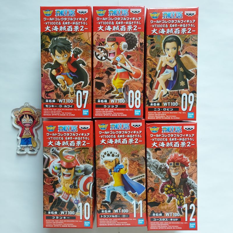 Mô Hình WCF Chính Hãng  WT100 Vol2 OnePiece