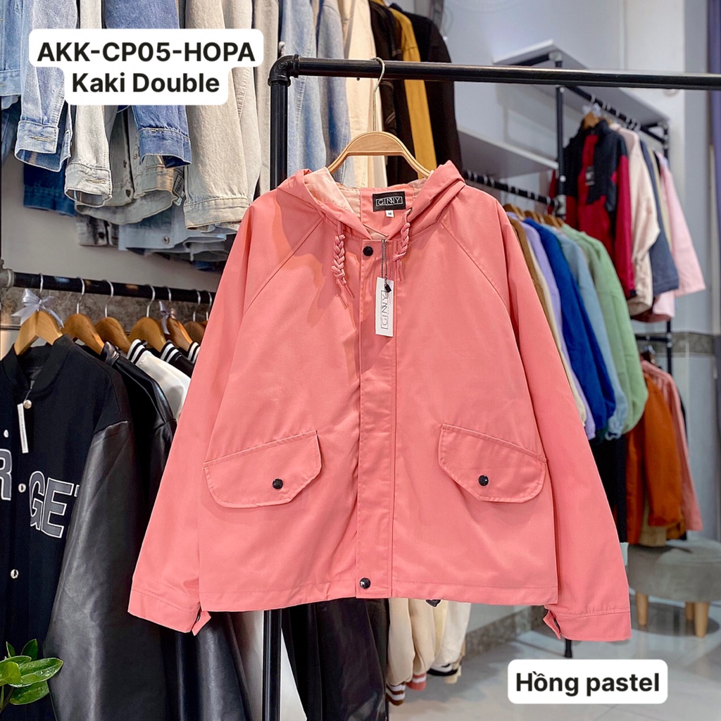 Áo Khoác Kaki Double - Phiên bản kaki hai lớp chống nắng cực tốt