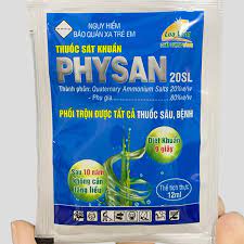 ĐẶC TRỊ THỐI NHŨN, VÀNG LÁ PHYSAN 20SL GÓI 12ML