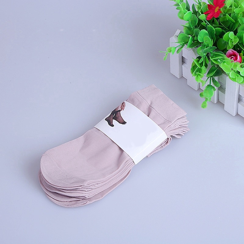 Set 5 đôi vớ cổ thấp co giãn cho nữ