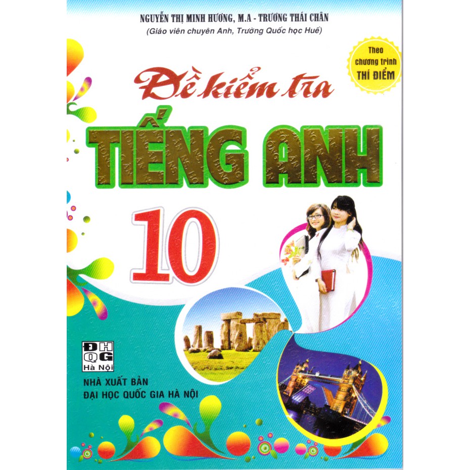 Sách - Đề kiểm tra Tiếng anh 10 - Pearson (Theo chương trình thí điểm)