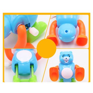 Đồ chơi dây cót con vật lộn nhào 360 độ