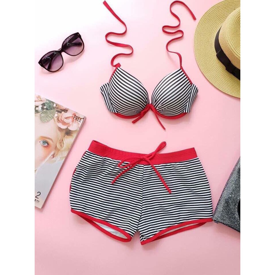Coca Bikini 2 Mảnh Sọc Hot Hit | BigBuy360 - bigbuy360.vn