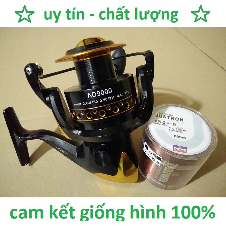 Mấy Câu Yumoshi 9000 Câu Cá Biển - Tặng Kèm Cuộn Cước 500m