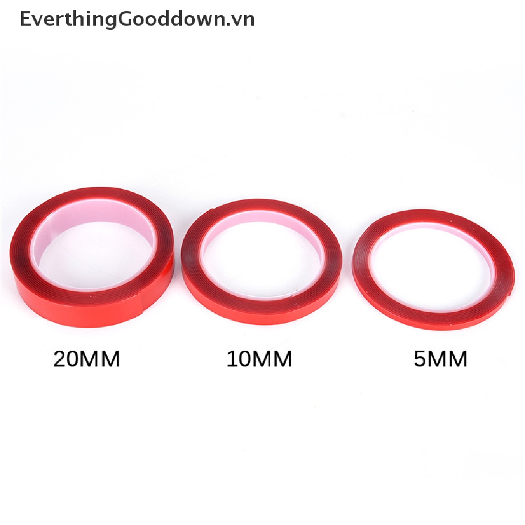 Băng Keo Hai Mặt Bằng Xốp Acrylic Chống Thấm Nước Tiện Dụng Cho Xe Hơi / Xe Tải