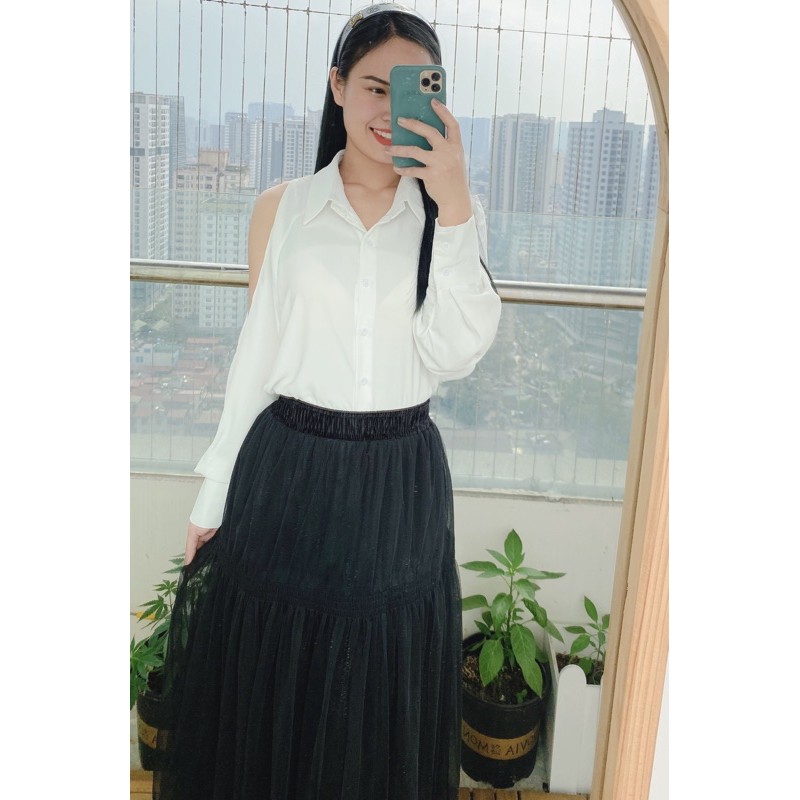 chân váy voan bồng bềnh xinh lắm (kèm hình thật) | BigBuy360 - bigbuy360.vn