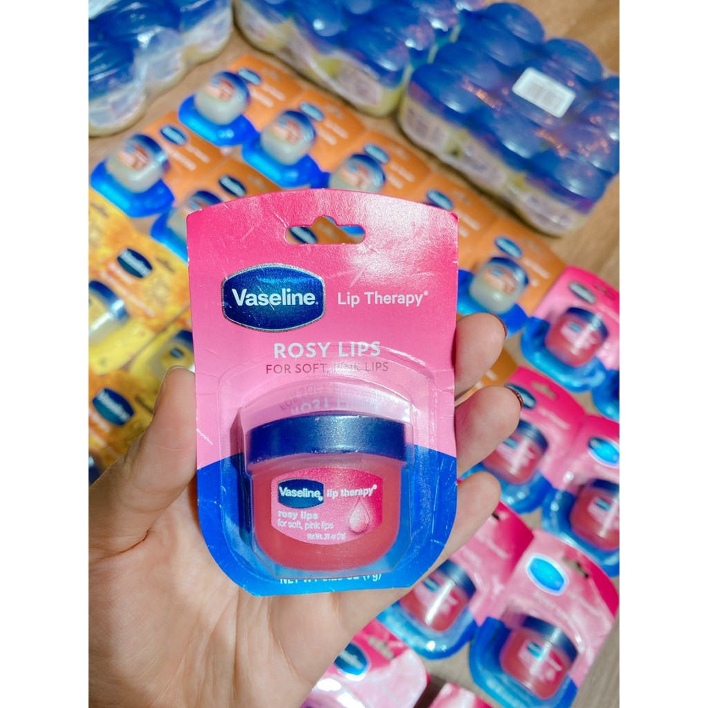 Sáp Dưỡng Môi Hồng Xinh Vaseline Lip Therapy Rosy Lip 7g