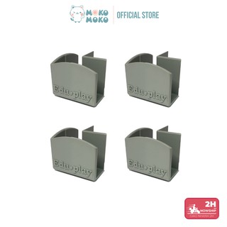 Set 4 Phụ Kiện Quây Cũi Good Babyroom Cho Bé - Phụ Kiện Cố Định Góc 90 độ Eduplay Hàn Quốc