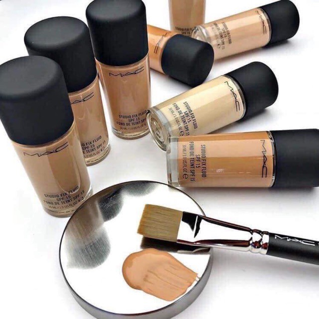 Kem nền MAC NC15 Studio Fix Fluid foundation SPF 15