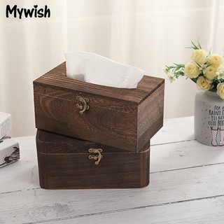 Hộp Đựng Khăn Giấy Bằng Gỗ