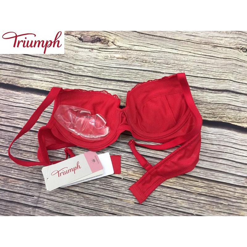 Áo ngực nữ Triumph Maxi ren,đệm nước,có gọng nâng đẩy ngực 318 màu Da